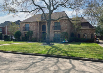 Unsuspected hail damage, we worked directly with the insurance company to take care of this family